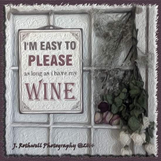 blog wine sign